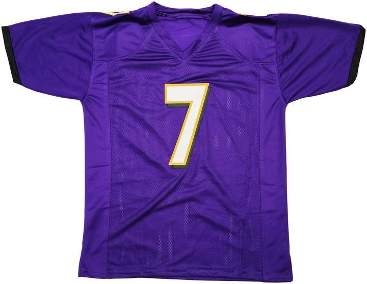Baltimore Ravens Rashod Bateman Signed Purple Jersey Beckett Witness
