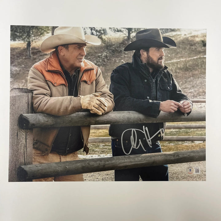 Cole Hauser Signed 11x14 Photo PSA Autographed Yellowstone