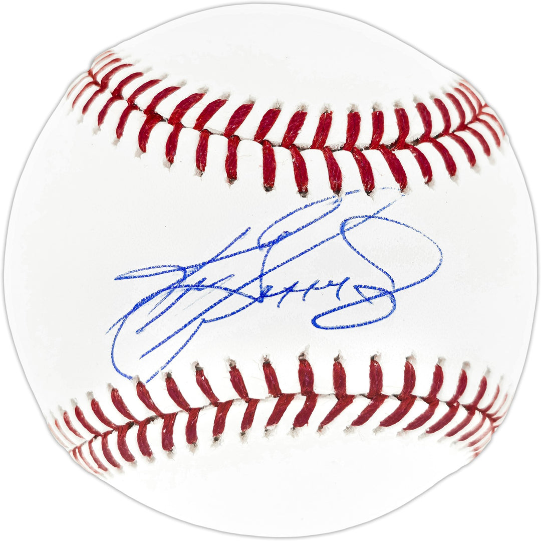 Ken Griffey Jr. Signed Official MLB Baseball Seattle Mariners Beckett Witness