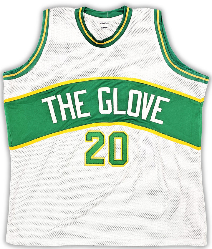 Seattle Supersonics Gary Payton Autographed Signed White Jersey JSA