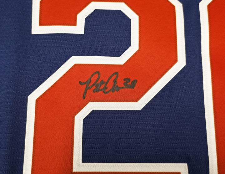 New York Mets Pete Alonso Signed Blue Nike Jersey Size XL Fanatics & MLB Holo