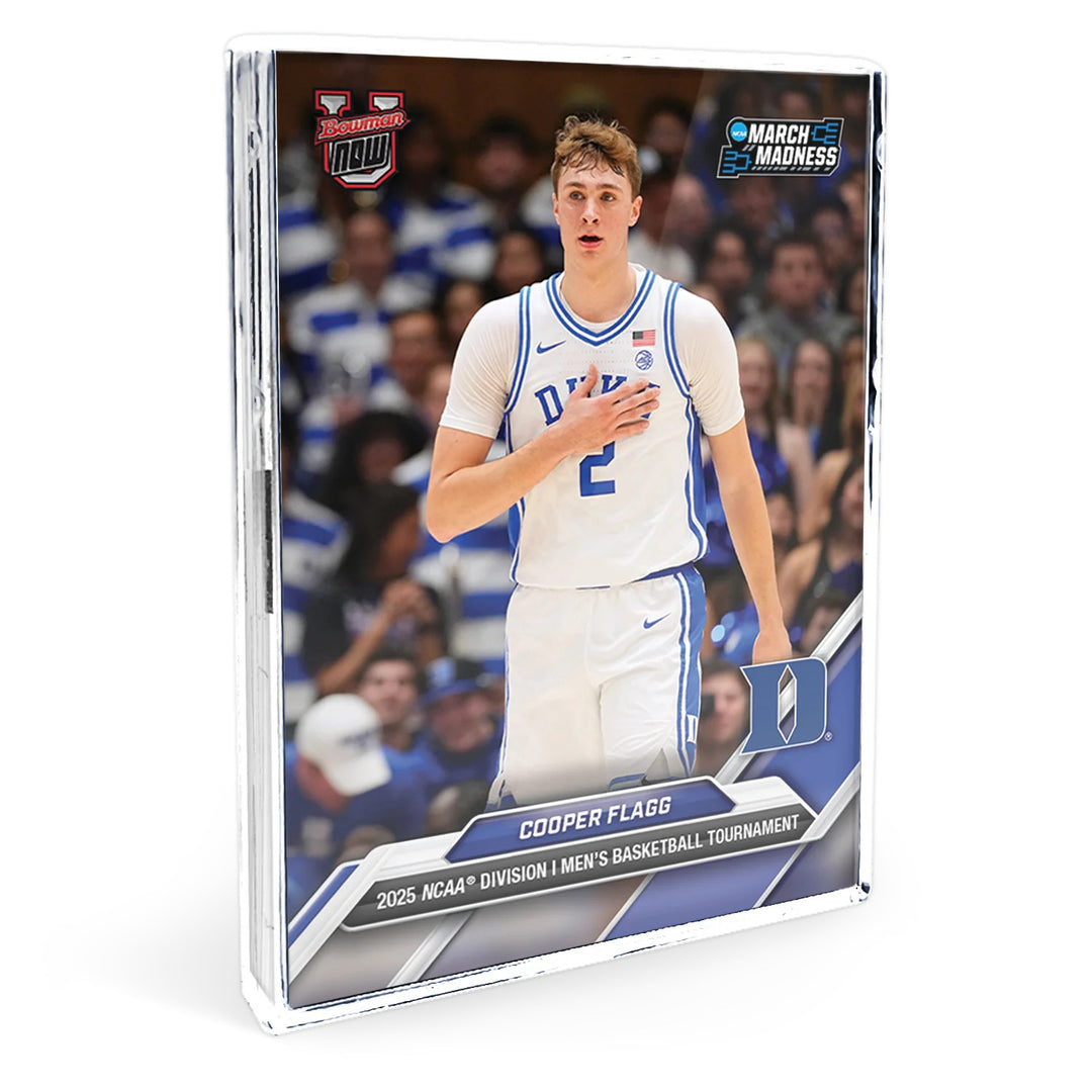 2025 Bowman University Now NCAA March Madness On Demand Set Cooper Flagg JuJu Wa