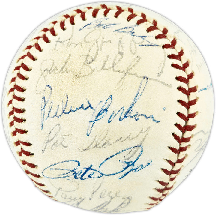 1976 Reds WS Champs Signed Feeney NL Baseball Beckett PSA/DNA