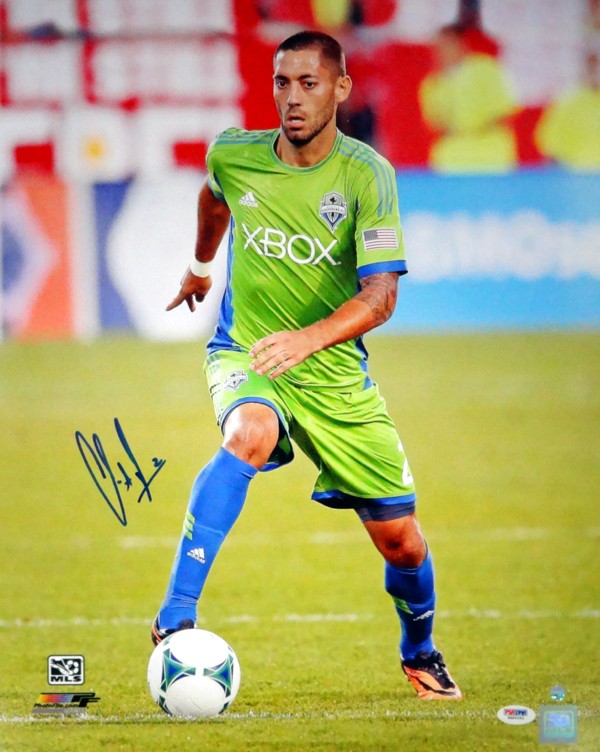 Clint Dempsey Signed 16x20 Photo Seattle Sounders PSA/DNA ITP