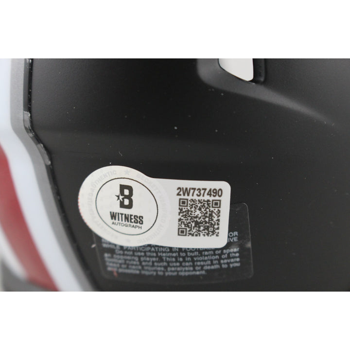 Jack Sawyer Autographed Ohio State Buckeyes Black Mini Helmet Beckett 49617