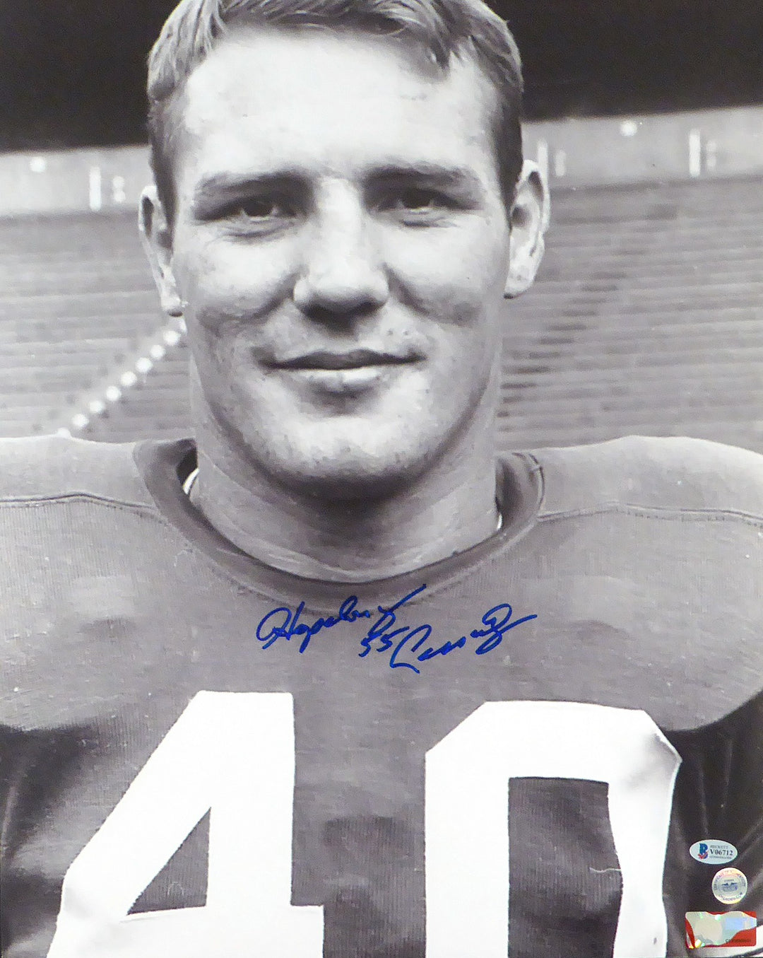 Howard "Hopalong" Cassady Signed 16x20 Photo Ohio State Buckeyes Beckett