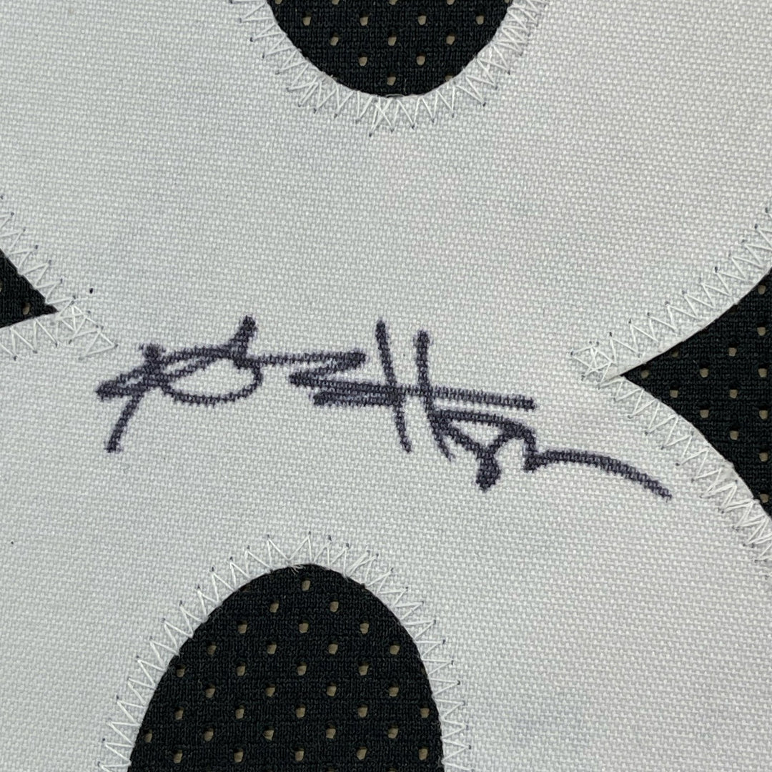 Framed Signed Antonio Brown 35x39 Pittsburgh Black Jersey JSA COA