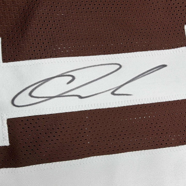 Autographed/Signed Quinshon Judkins Cleveland Brown Jersey Beckett BAS COA