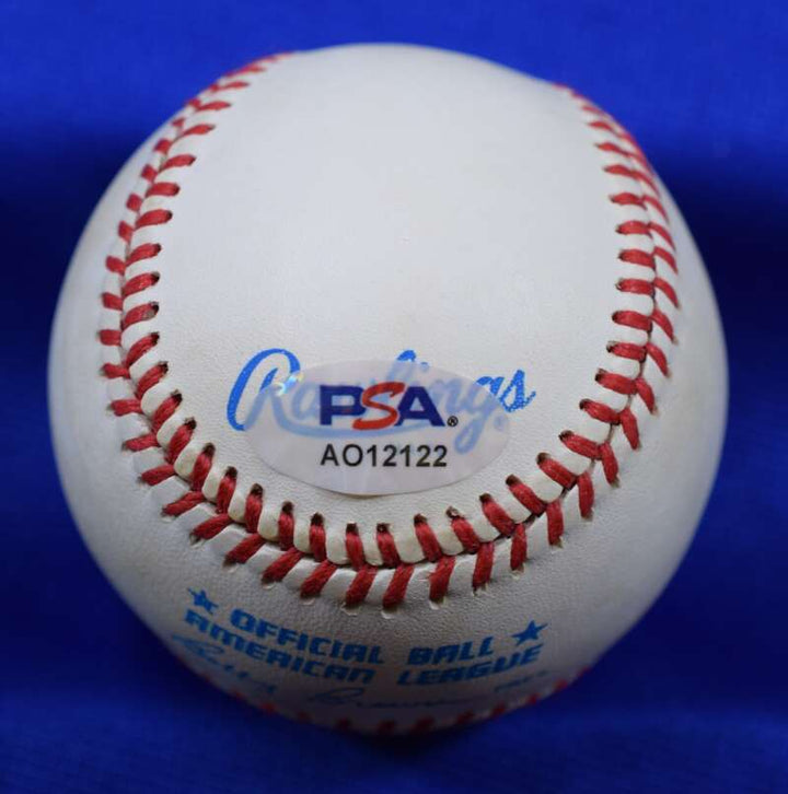 Jim Palmer PSA DNA COA Autograph American League OAL Signed Baseball