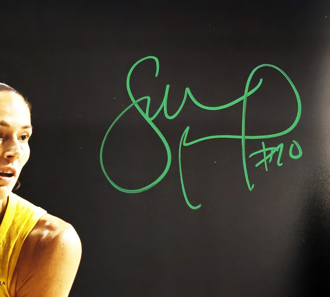 Sue Bird Autographed Signed 16x20 Photo Seattle Storm Beckett BAS QR