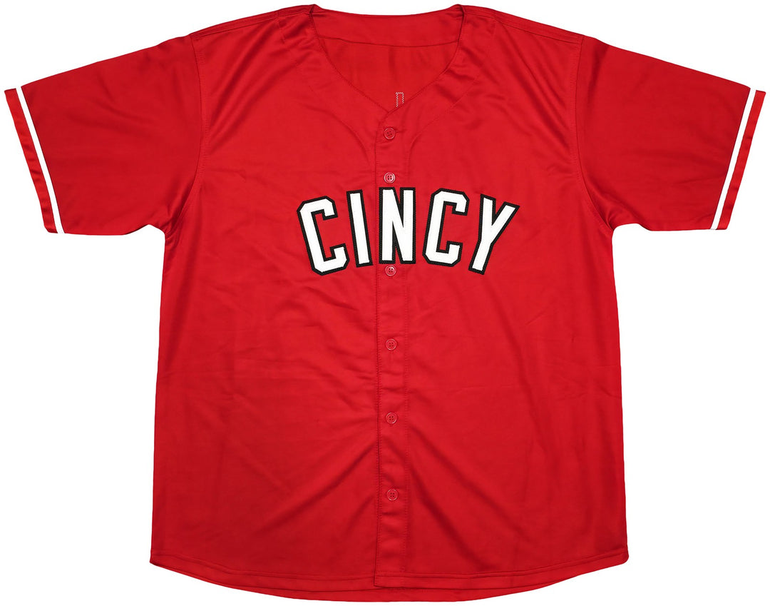 Cincinnati Reds Matt McLain Signed Red Jersey Beckett Witness