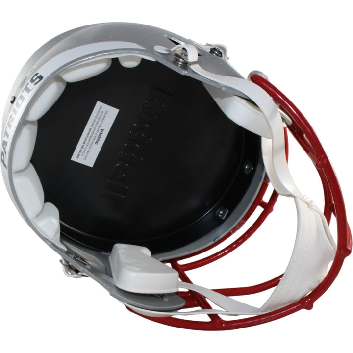 AJ Brown Signed New England Patriots F/S Helmet Beckett Witnessed 57977