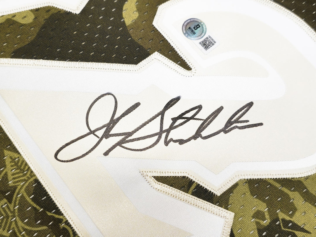 Jazz John Stockton Auto Green Mitchell Ness 98-99 Swingman Ghost Camo Jersey 2X