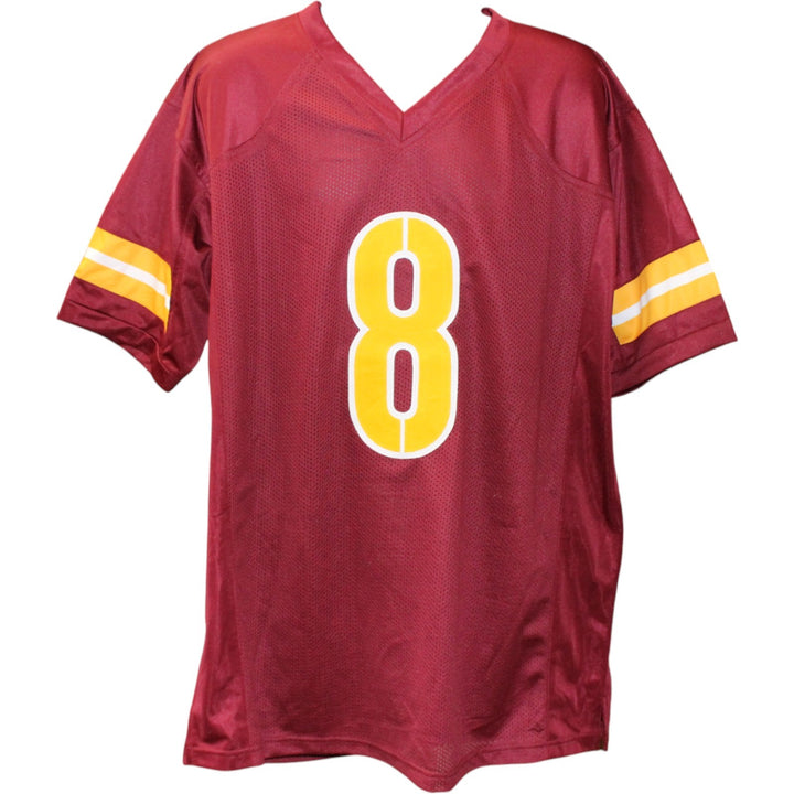 Brian Robinson Jr. Autographed/Signed Pro Style Red XL Jersey Beckett W 51829