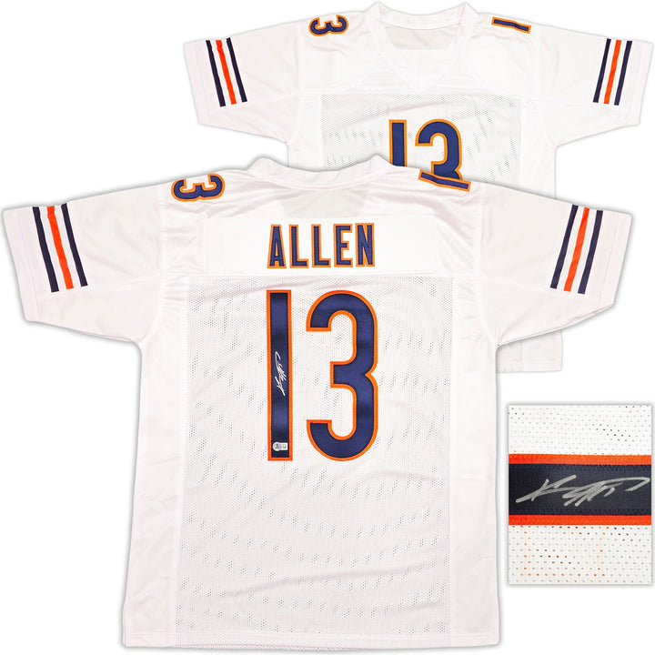 Chicago Bears Keenan Allen Signed White Jersey Beckett Witness
