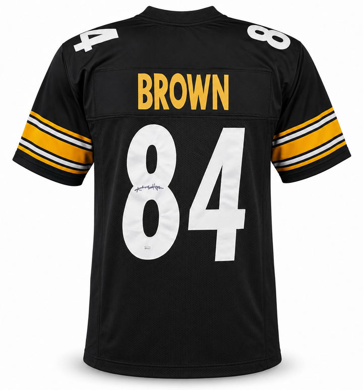 Pittsburgh Steelers Antonio Brown Signed Black Jersey JSA