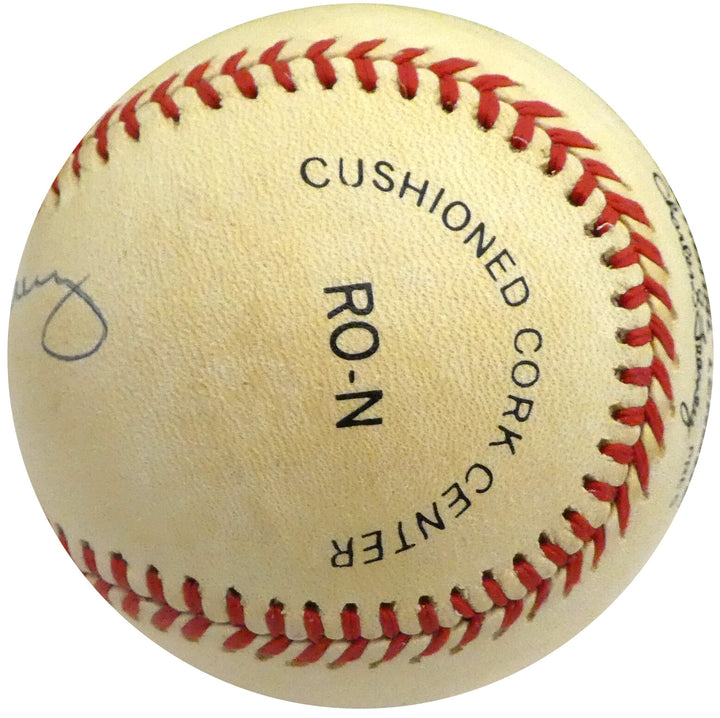 Charles "Chub" Feeney Autographed NL Feeney Baseball NL President Beckett S75357