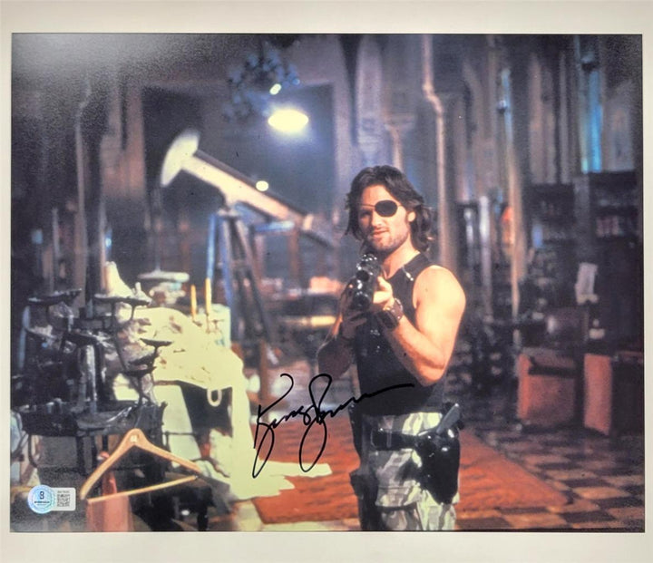 Kurt Russe signed Escape From New York 11x14 photo autograph ~ Beckett BAS