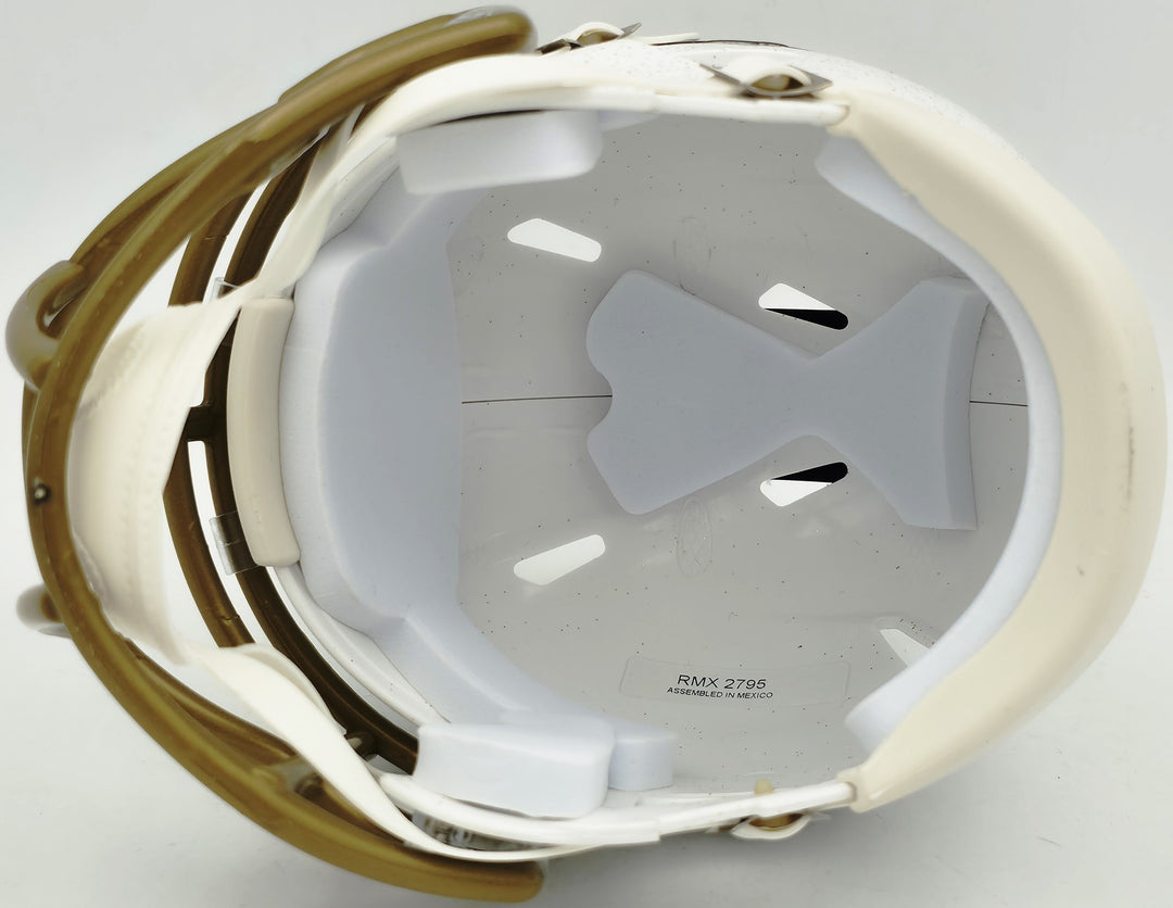 Ricky Williams Signed New Orleans Saints 2025 Alternate Speed Mini Helmet JSA