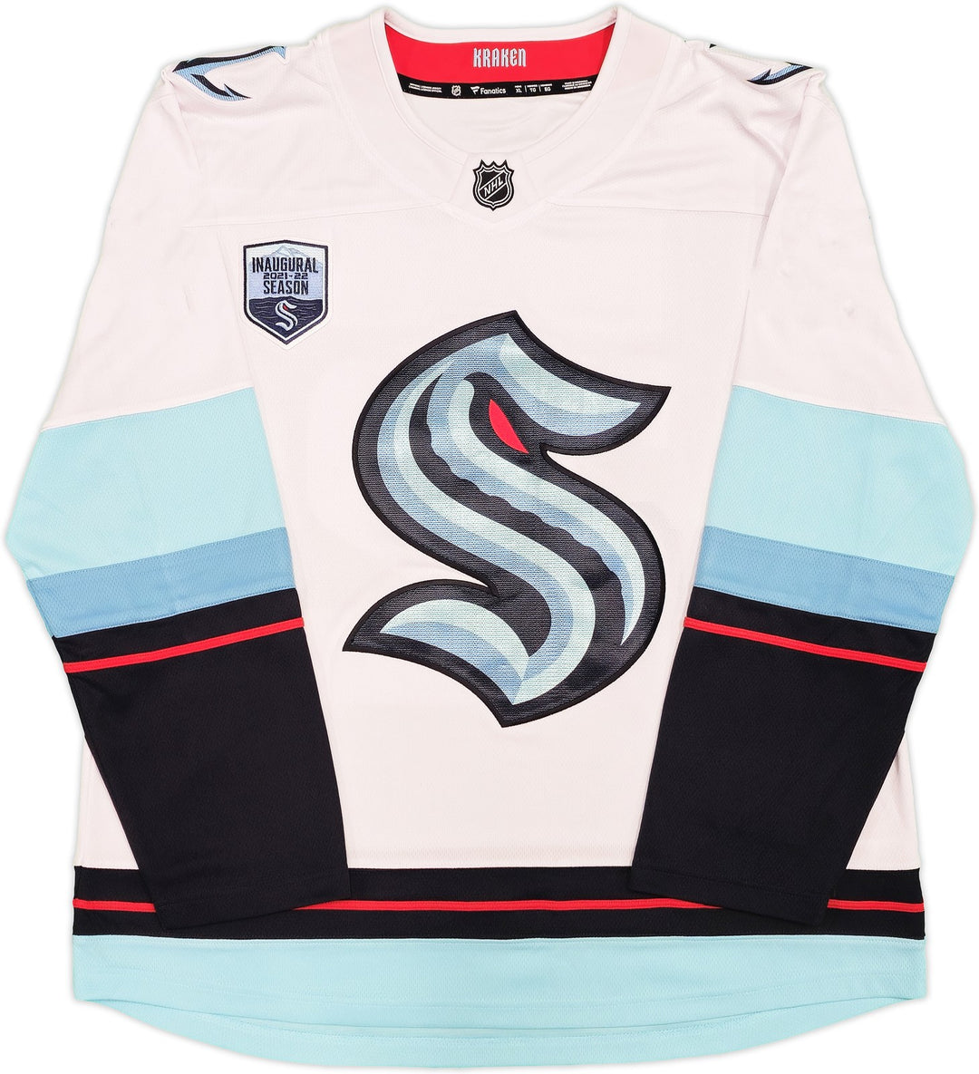 Kraken Ryan Donato Auto White Fanatics Breakaway Jersey XL Inaugural Season