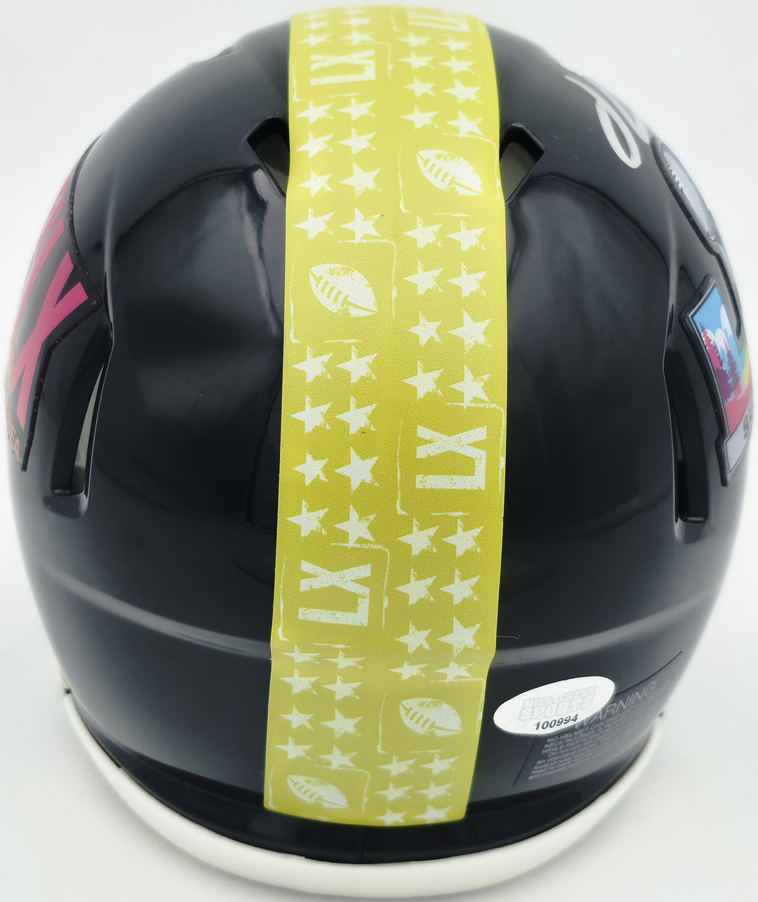 Julian Love Signed Seattle Seahawks Black SB LX Logo Speed Mini Helmet MCS Holo