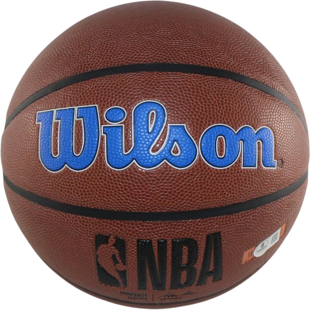 Cooper Flagg Autographed/Signed Dallas Mavericks Logo Basketball Beckett 56905