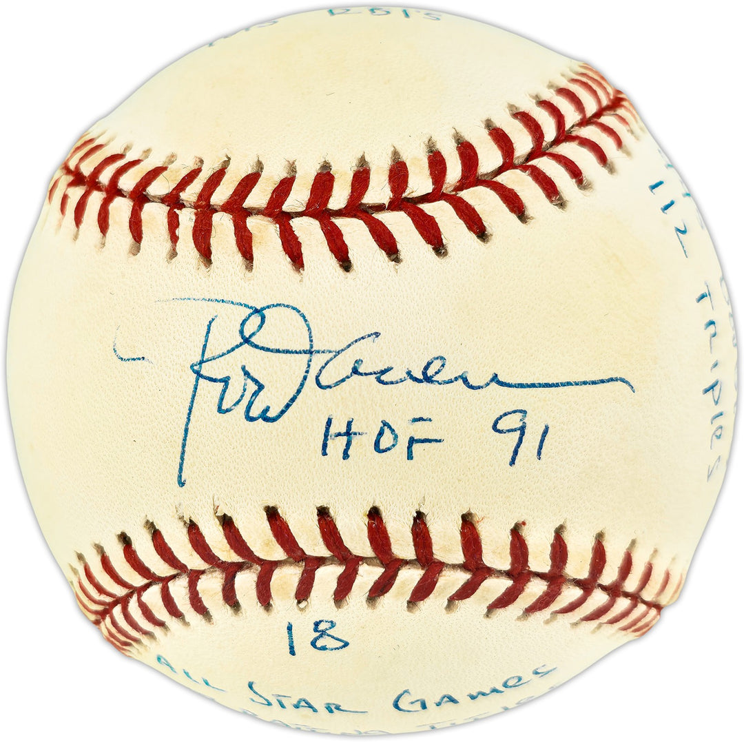 Rod Carew Auto AL Statball Baseball Twins Angels 18 Inscriptions #/1000 Beckett