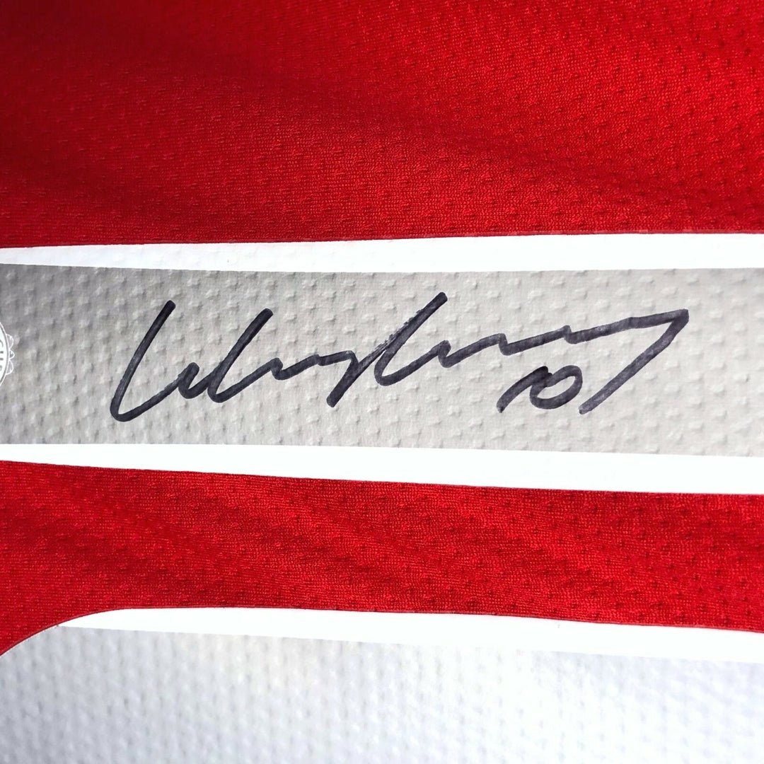 Wayne Rooney Autographed Manchester United Jersey BAS COA  Signed Futbol