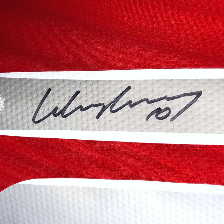 Wayne Rooney Autographed Manchester United Jersey BAS COA  Signed Futbol