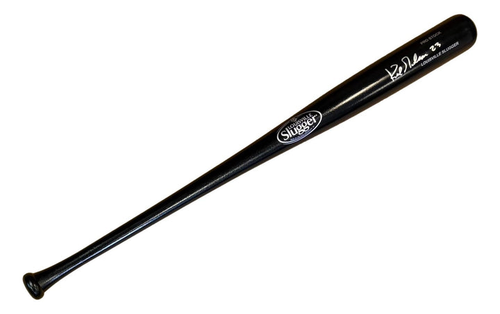 Kirk Gibson Los Angeles Dodgers Signed Black Louisville Slugger Bat JSA QR