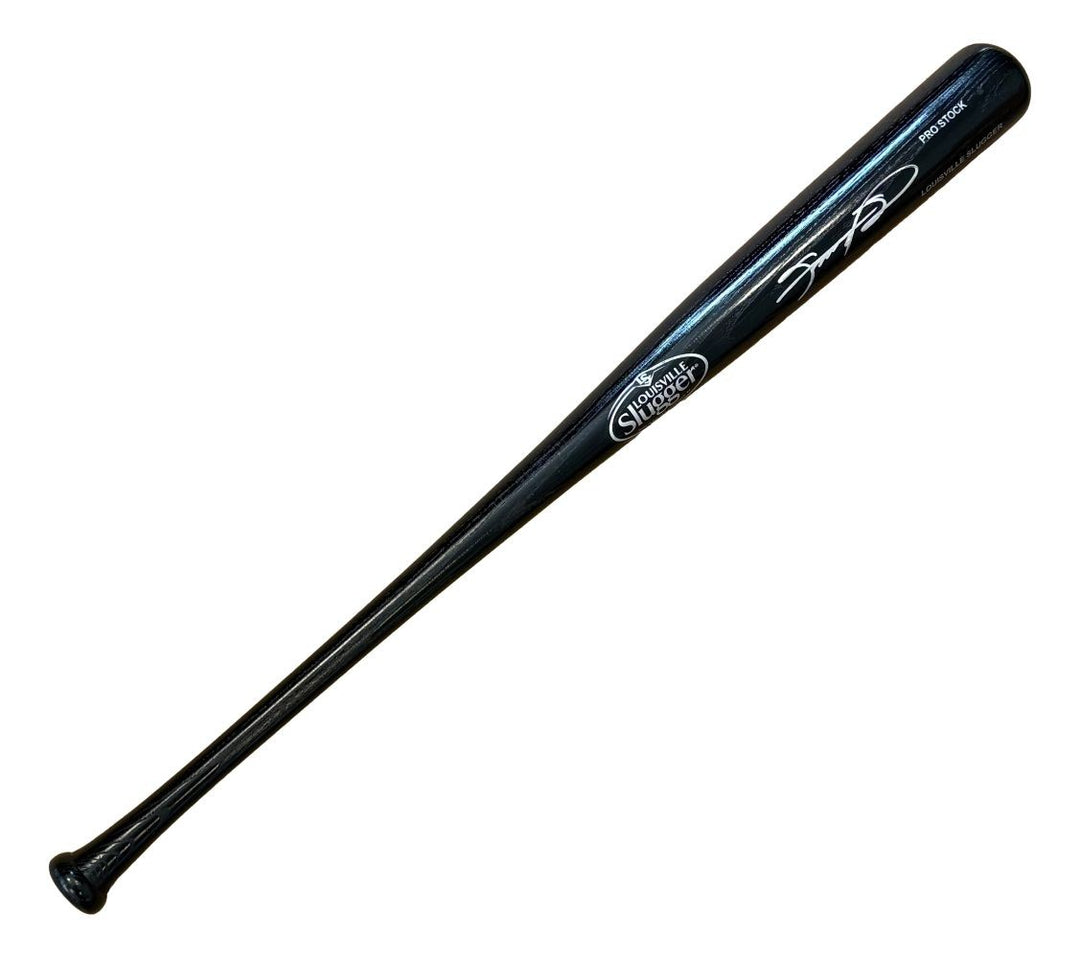 Sammy Sosa Chicago Cubs Signed Black Louisville Slugger Baseball Bat BAS