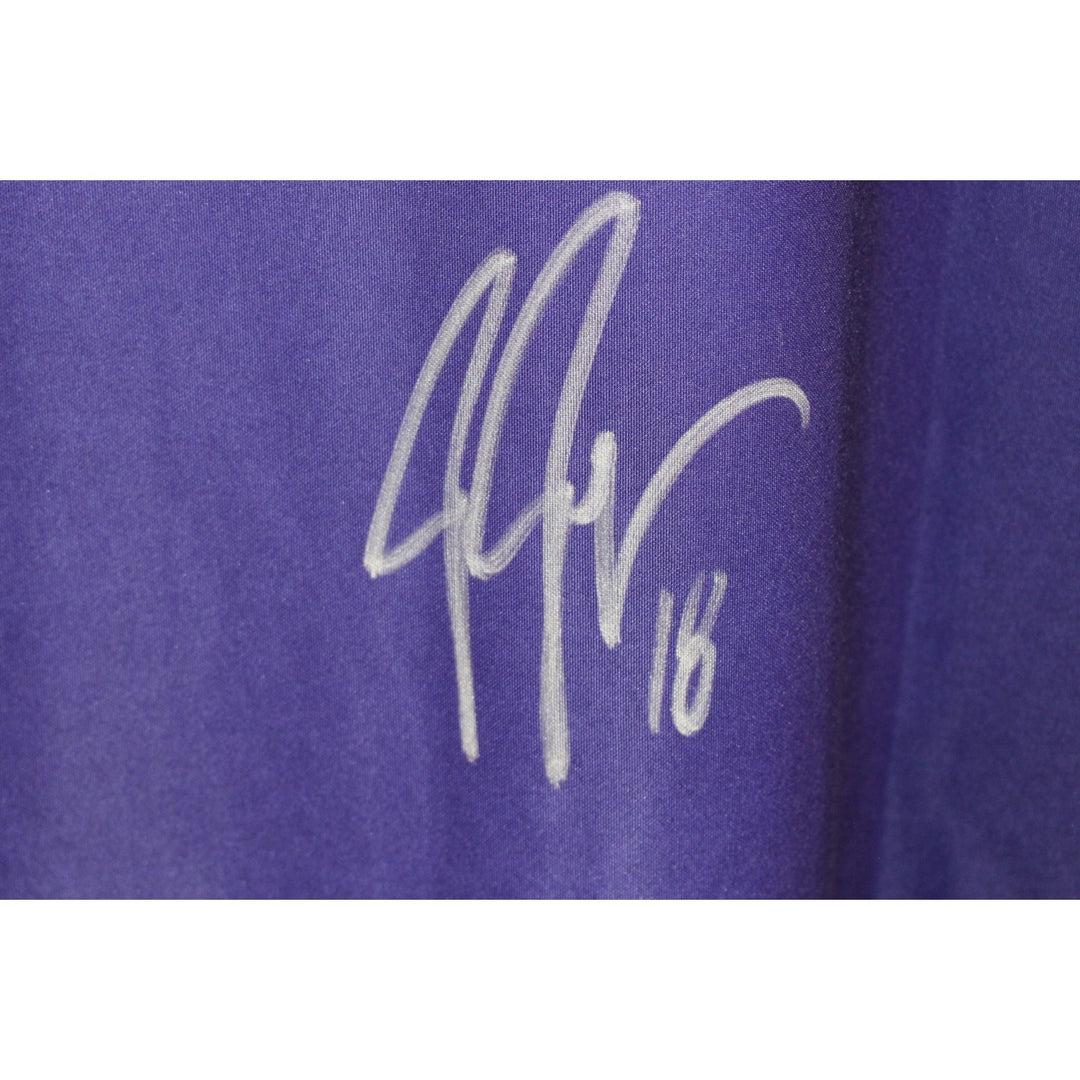 Justin Jefferson Autographed Minnesota Vikings Nike 2XL Jersey Beckett WIT 58220