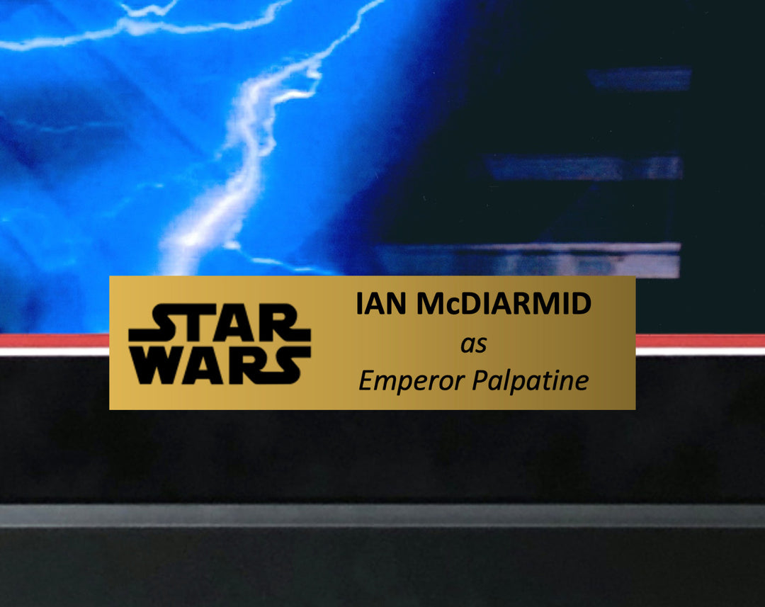 Ian McDiarmid Autograph 16x20 Photo Framed #D/5 Star Wars Emperor COA JSA Signed