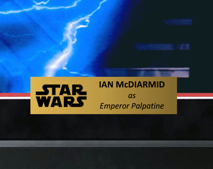 Ian McDiarmid Autograph 16x20 Photo Framed #D/5 Star Wars Emperor COA JSA Signed