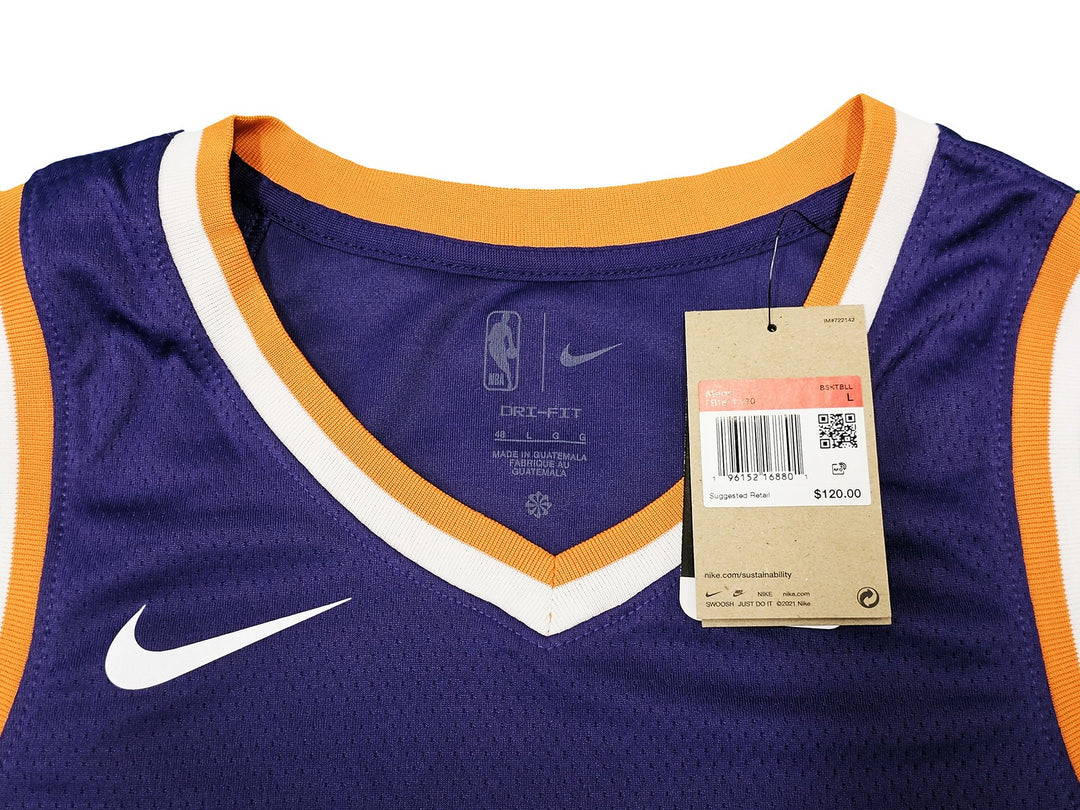 Phoenix Suns Kevin Durant Signed Purple Nike Icon Edition Jersey Size 48 Beckett
