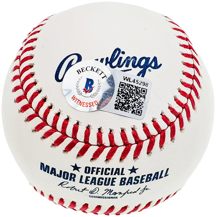 Jarred Kelenic Auto Official 2021 AS Futures Game MLB Baseball Braves Beckett