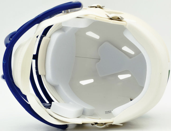 Tory Horton Signed Seattle Seahawks Cream Retro Speed Mini Helmet MCS Holo
