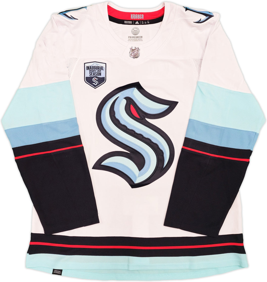 Kraken Joonas Donskoi Auto White Adidas Auth Jersey 54 Inaugural Season Fanatics