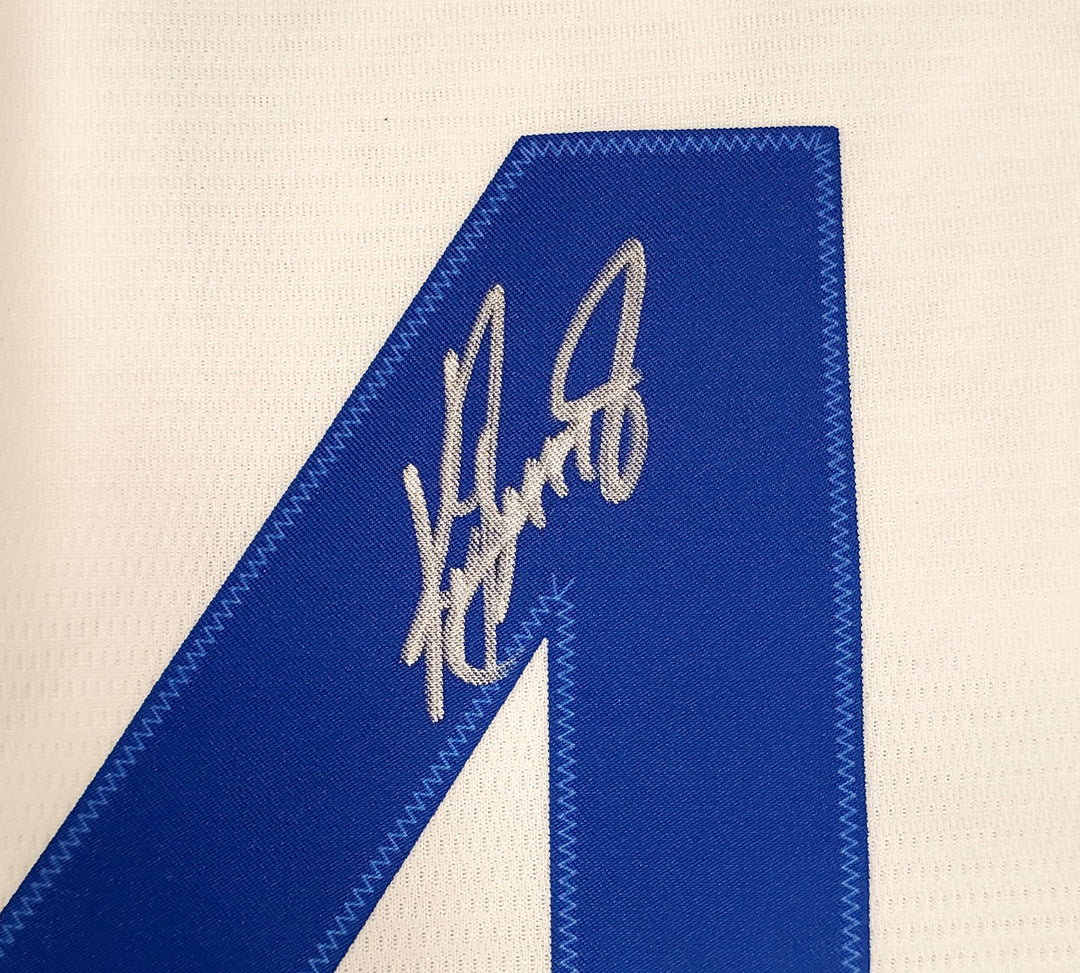 Mariners Ken Griffey Jr. Auto White Nike Throwback Jersey Size XXL Beckett & MCS