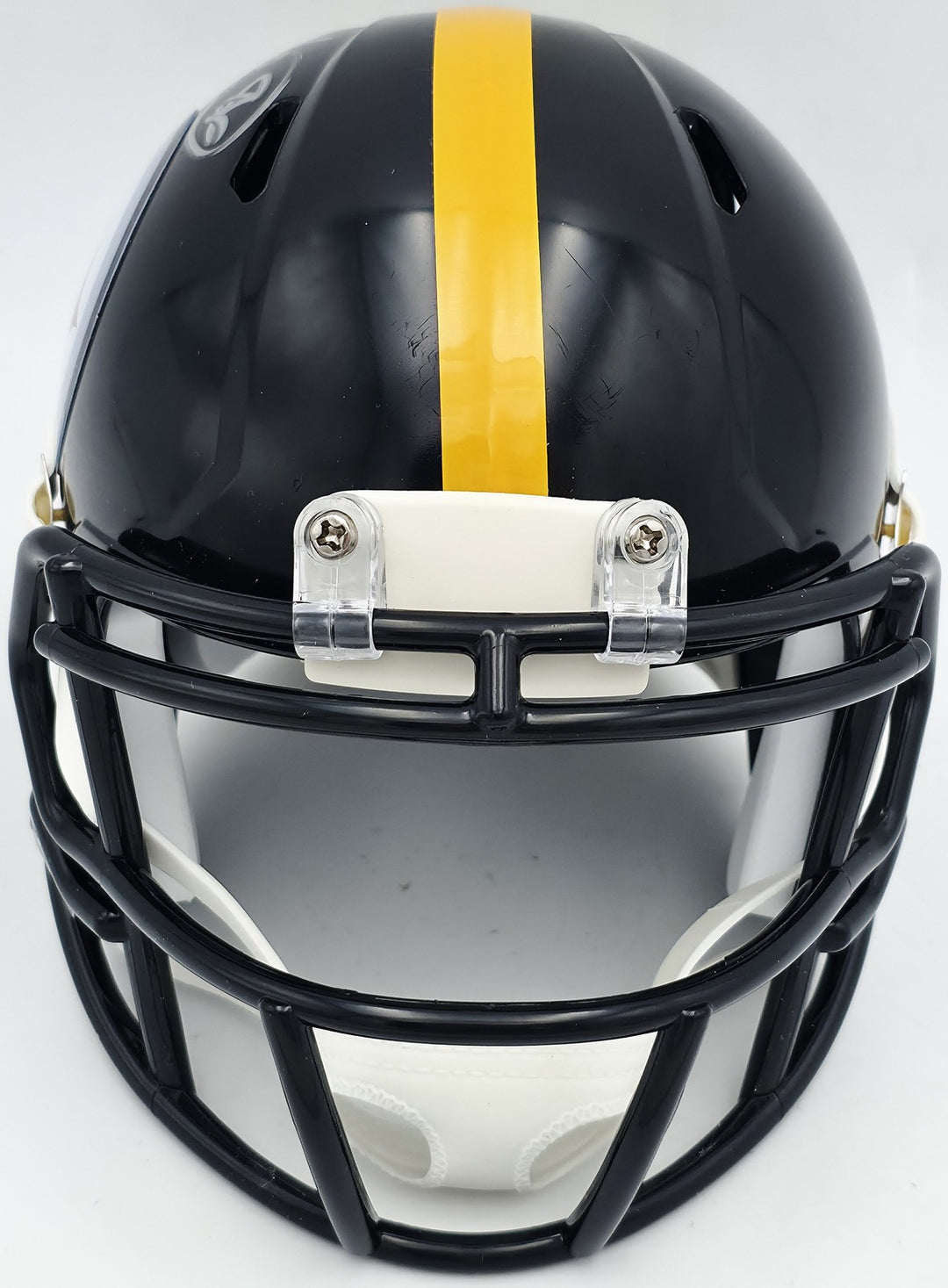 Hines Ward Auto Signed Pittsburgh Steelers Black Speed Mini Helmet Beckett Wit