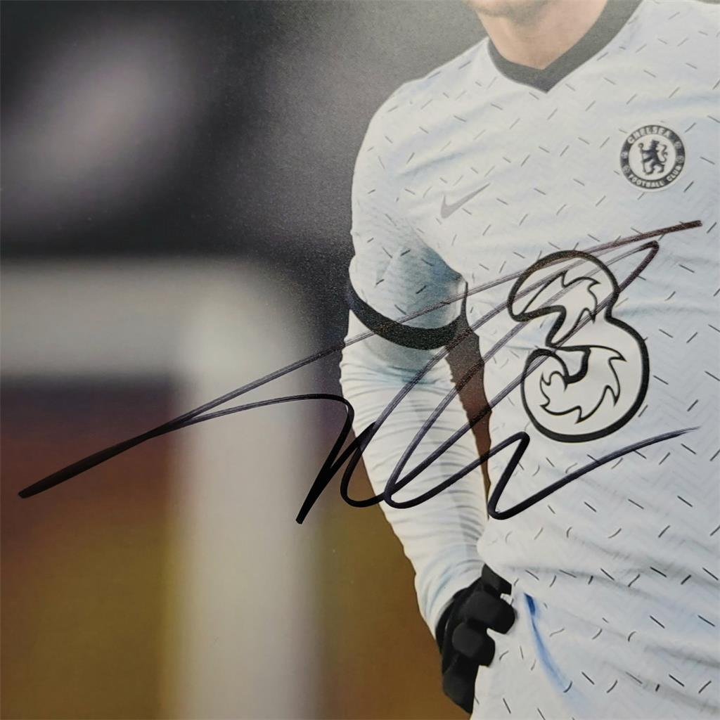 Timo Werner signed Chelsea 11x14 photo #5 Germany autograph (A) Beckett BAS Holo