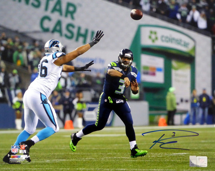 Russell Wilson Autographed Signed 16x20 Photo Seattle Seahawks RW Holo