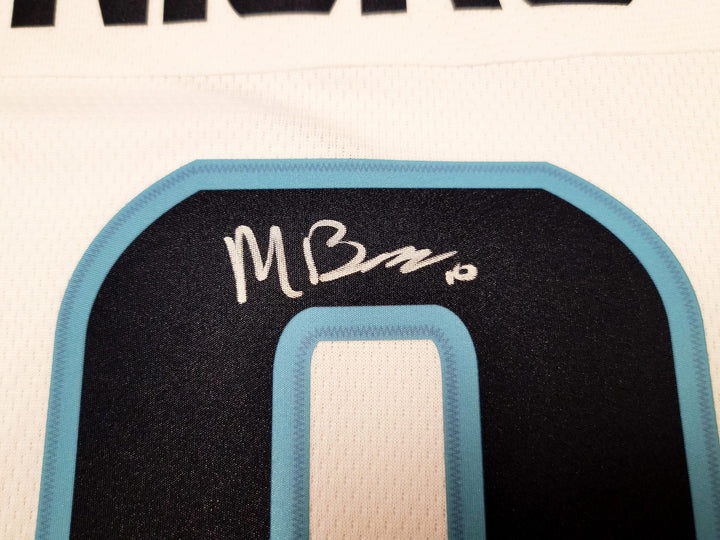 Seattle Kraken Matty Beniers Auto White Fanatics Jersey XL Inaugural Fanatics