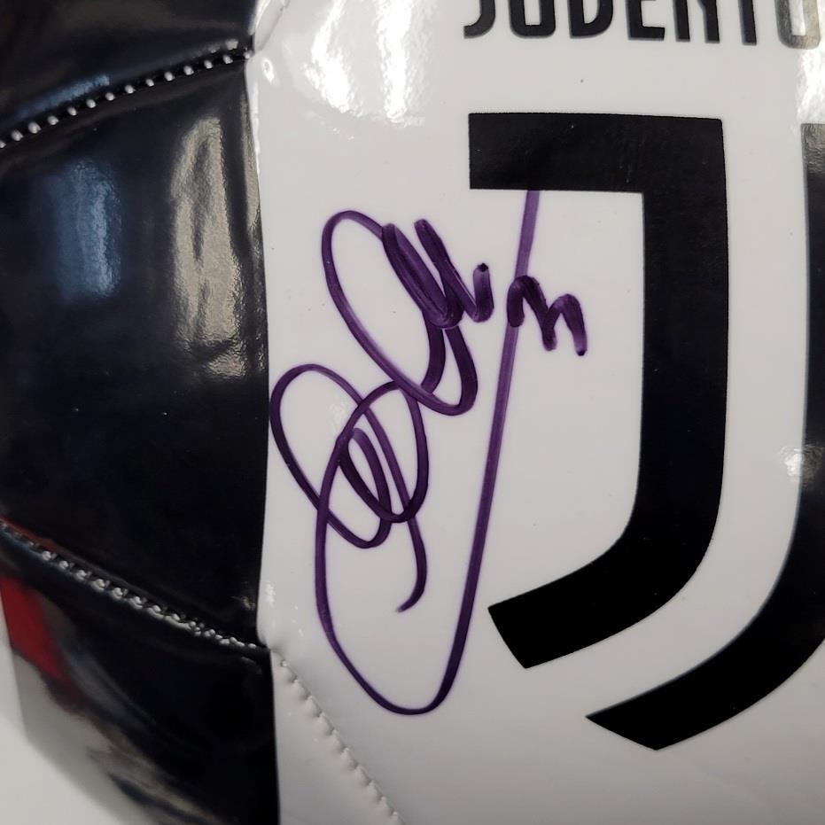 Giorgio Chiellini signed Adidas Soccer Ball Juventus LAFC autograph Beckett BAS