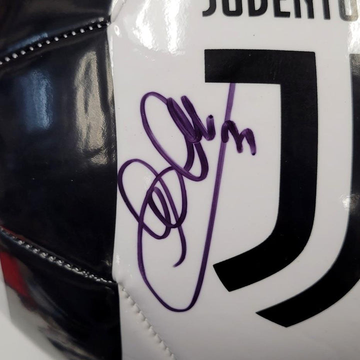 Giorgio Chiellini signed Adidas Soccer Ball Juventus LAFC autograph Beckett BAS