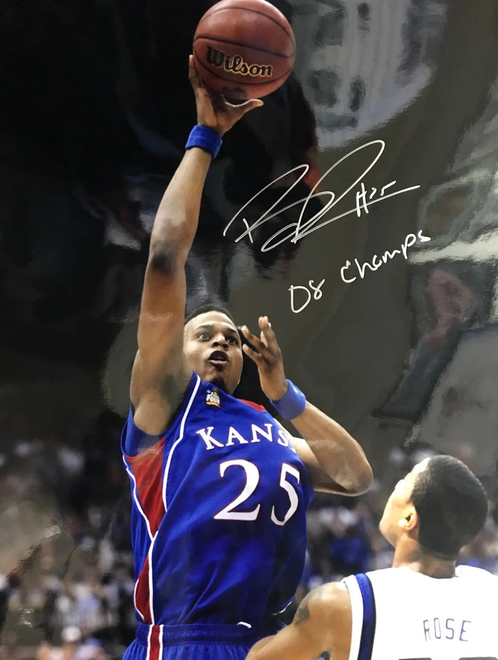 Brandon Rush 08 NCAA Champs Autographed 16x20 Photo