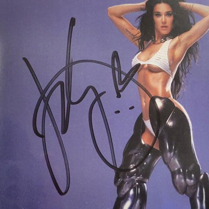 Katy Perry signed 4x5 photo 143 CD insert autograph ~ Beckett BAS