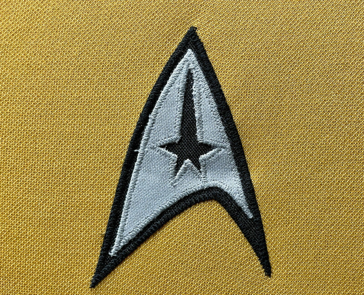 William Shatner Signed Star Trek Yellow Shirt Framed COA JSA Auto Kirk Spock