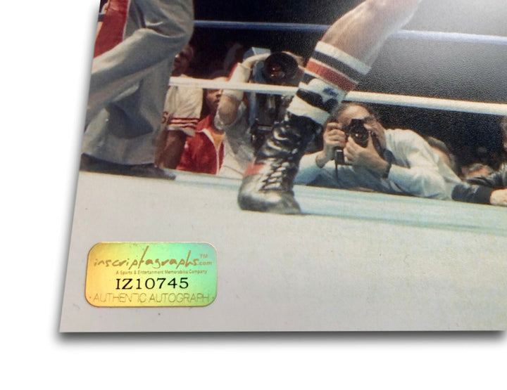 Leon Spinks Signed 8x10 Photo Inscribed "Ali Who?" Michael 8x Muhammad Ali #3