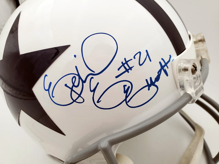 Ezekiel Elliott Signed Dallas Cowboys Thanksgiving Full Size Replica Helmet